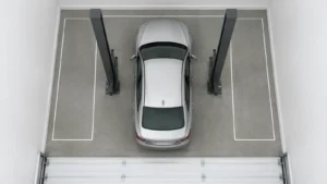 2-post lift distance from wall